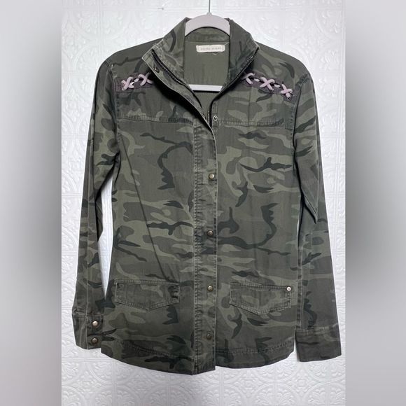 Gilded Intent The Buckle Camo Military Jacket Medium - Picture 7 of 12